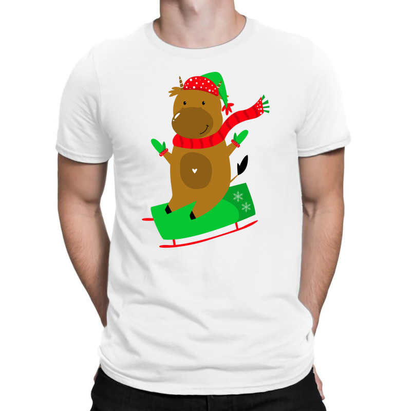 Deer Santa T-Shirt by KimberlyKeiza | Artistshot