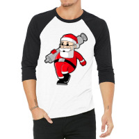 Santa Claus 3/4 Sleeve Shirt | Artistshot