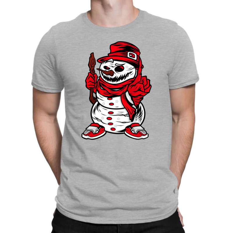 Scary Snowman T-Shirt by KimberlyKeiza | Artistshot