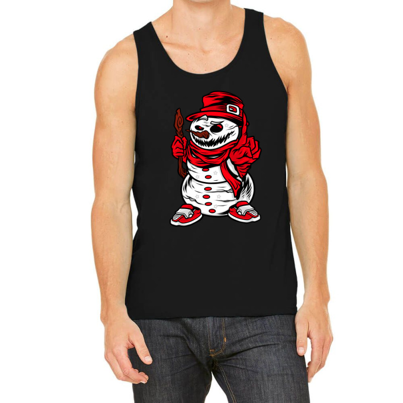 Scary Snowman Tank Top by KimberlyKeiza | Artistshot