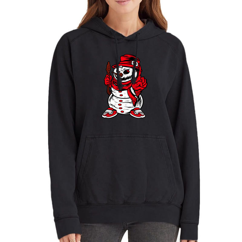 Scary Snowman Vintage Hoodie by KimberlyKeiza | Artistshot