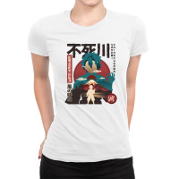 Lone Samurai Ladies Fitted T-shirt | Artistshot