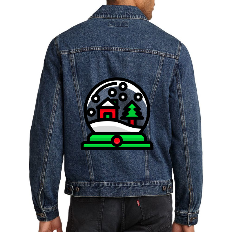 Winter Ball Men Denim Jacket by KimberlyKeiza | Artistshot