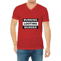 Roits Murder V-neck Tee | Artistshot