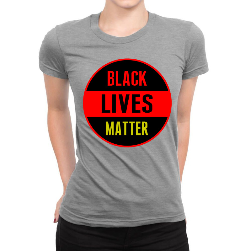 Black Lives Matter Ladies Fitted T-Shirt by zig street | Artistshot