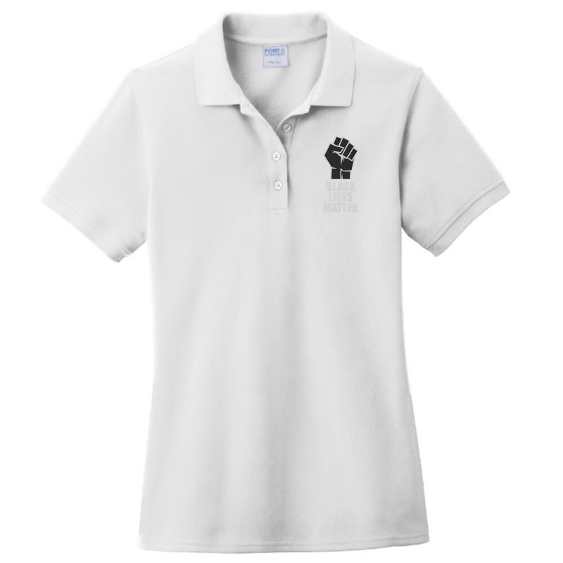 Black Power Ladies Polo Shirt by zig street | Artistshot