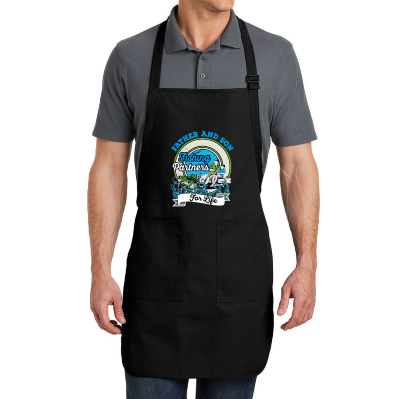 Father And Son Fishing Partners For Life Full-length Apron | Artistshot