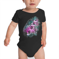 Dna Genetics Color Fingerprint T Shirt Science Biology Shirt Baby Bodysuit | Artistshot