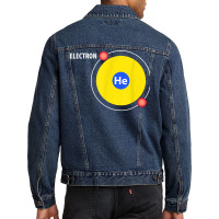 Helium Atom Science T Shirt Funny Chemistry T Shirt Men Denim Jacket | Artistshot