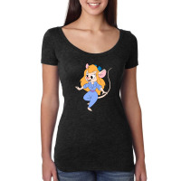 Chip 'n Dale Rescue Women's Triblend Scoop T-shirt | Artistshot