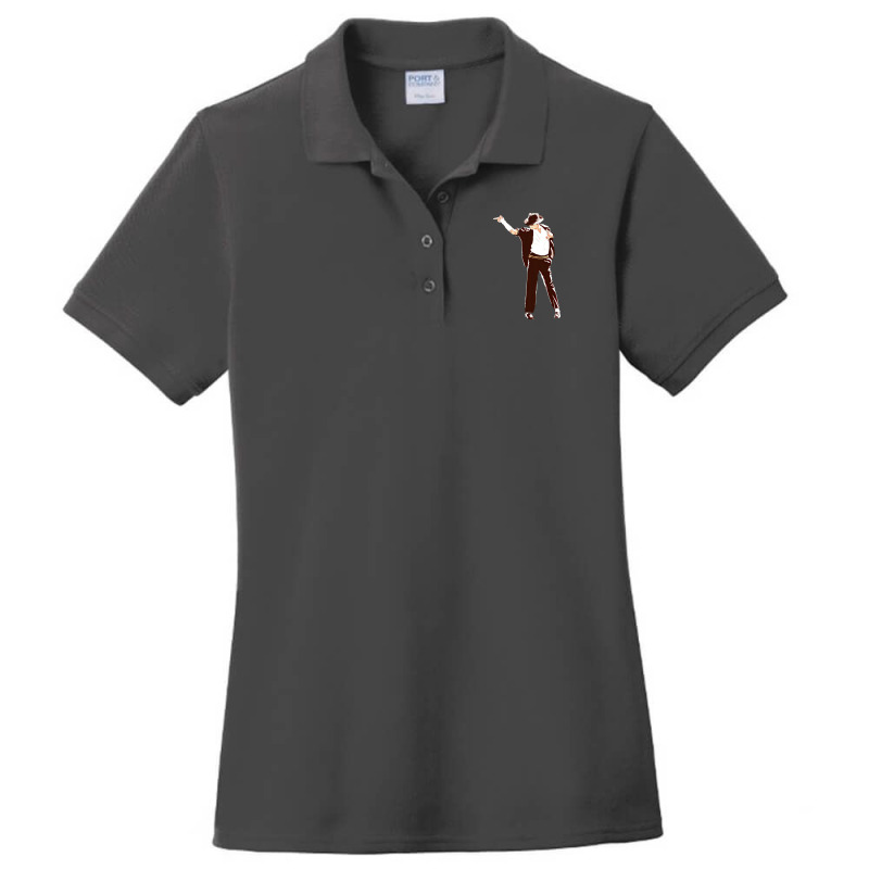 Michael Jackson Ladies Polo Shirt by ŞEN | Artistshot