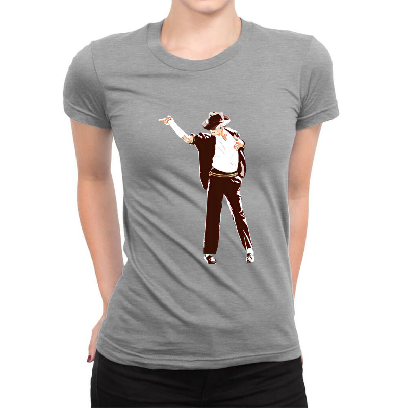 Michael Jackson Ladies Fitted T-Shirt by ŞEN | Artistshot