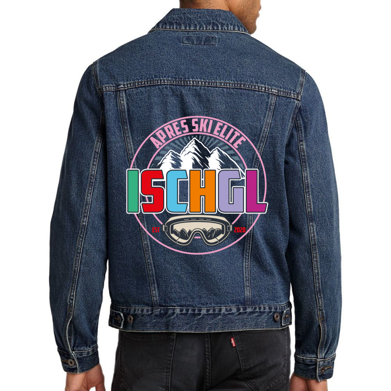 Apres Ski Elite Ischgl Est 2020 Men Denim Jacket | Artistshot