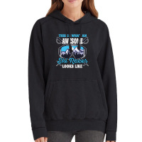 This Is What An Awesome Ski Racer Looks Like Vintage Hoodie | Artistshot