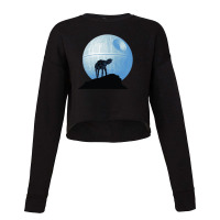 Howl At At The Moon Cropped Sweater | Artistshot