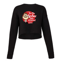 How The Gruber Stole Christmas Hans Gruber Die Hard Cropped Sweater | Artistshot