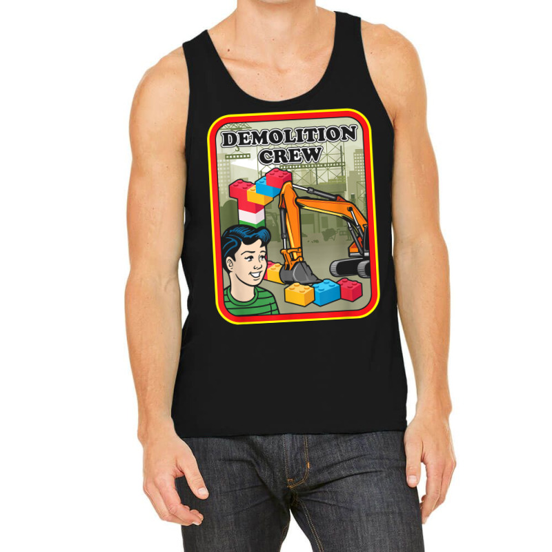 Demolition Crew Engineer Master Builder Building Blocks T Shirt Tank Top | Artistshot