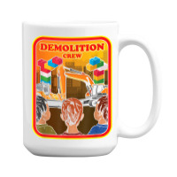 Demolition Crew Master Builder Engineer Building Blocks T Shirt 15 Oz Coffee Mug | Artistshot