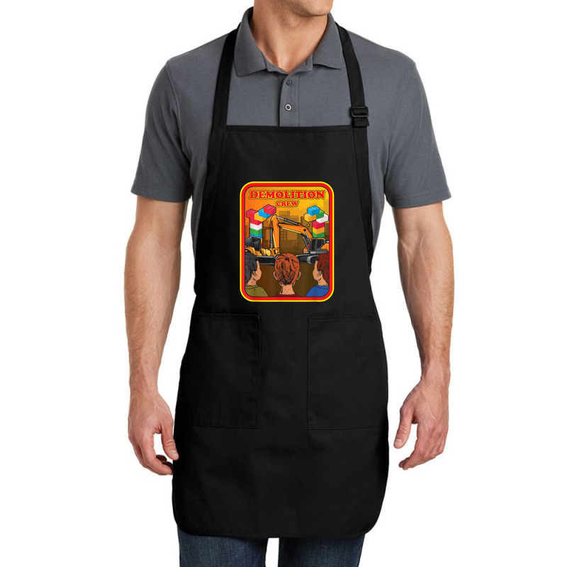 Demolition Crew Master Builder Engineer Building Blocks T Shirt Full-length Apron | Artistshot