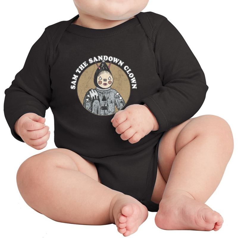 Sam The Sandown Clown Long Sleeve Baby Bodysuit by wardiyatre | Artistshot