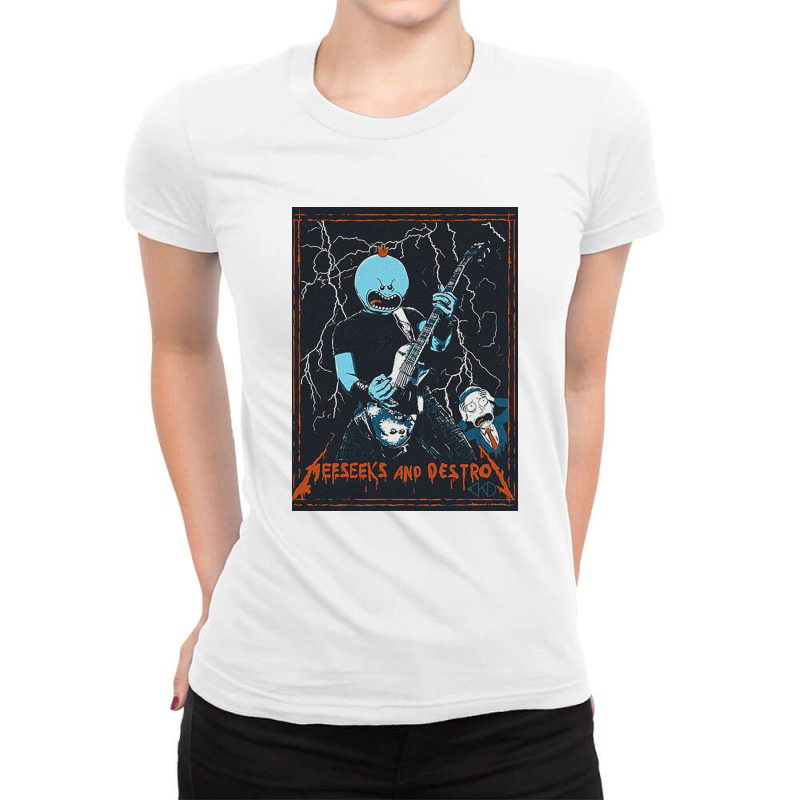 Rock N Roll Music Ladies Fitted T-Shirt by zig street | Artistshot