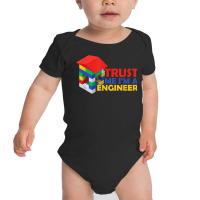 Engineer Kids Children Toy Build Builder Big Building Blocks T Shirt Baby Bodysuit | Artistshot