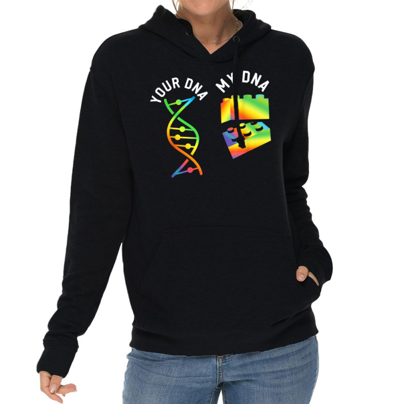 Master Builder Dna Engineer Construction Building Blocks T Shirt Lightweight Hoodie | Artistshot