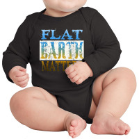 Flat Earth Matters  You Are Divine T Shirt Long Sleeve Baby Bodysuit | Artistshot