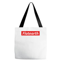 Flat Earth Shill Box Funny Parody T Shirt Tote Bags | Artistshot