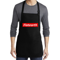 Flat Earth Shill Box Funny Parody T Shirt Medium-length Apron | Artistshot