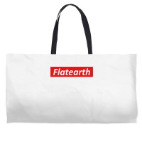 Flat Earth Shill Box Funny Parody T Shirt Weekender Totes | Artistshot