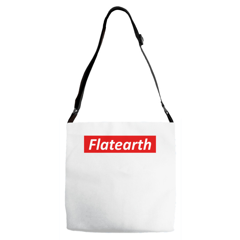 Flat Earth Shill Box Funny Parody T Shirt Adjustable Strap Totes | Artistshot