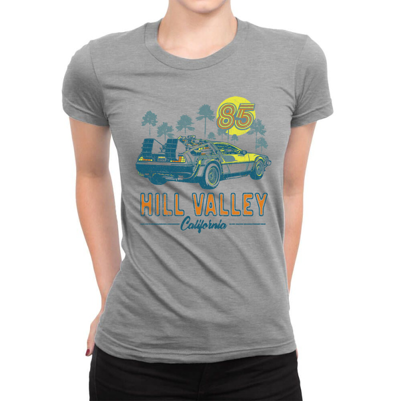 Car Movie Retro Ladies Fitted T-Shirt by zig street | Artistshot