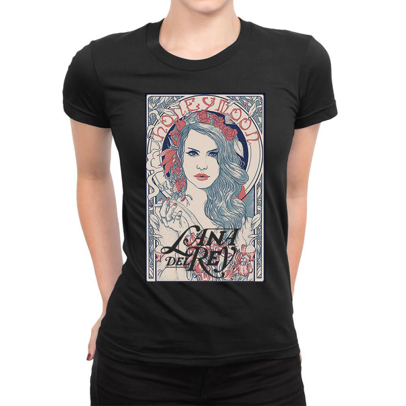 Rock N Roll Music Ladies Fitted T-Shirt by zig street | Artistshot