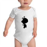 Black Woman With Black Bird Baby Bodysuit | Artistshot