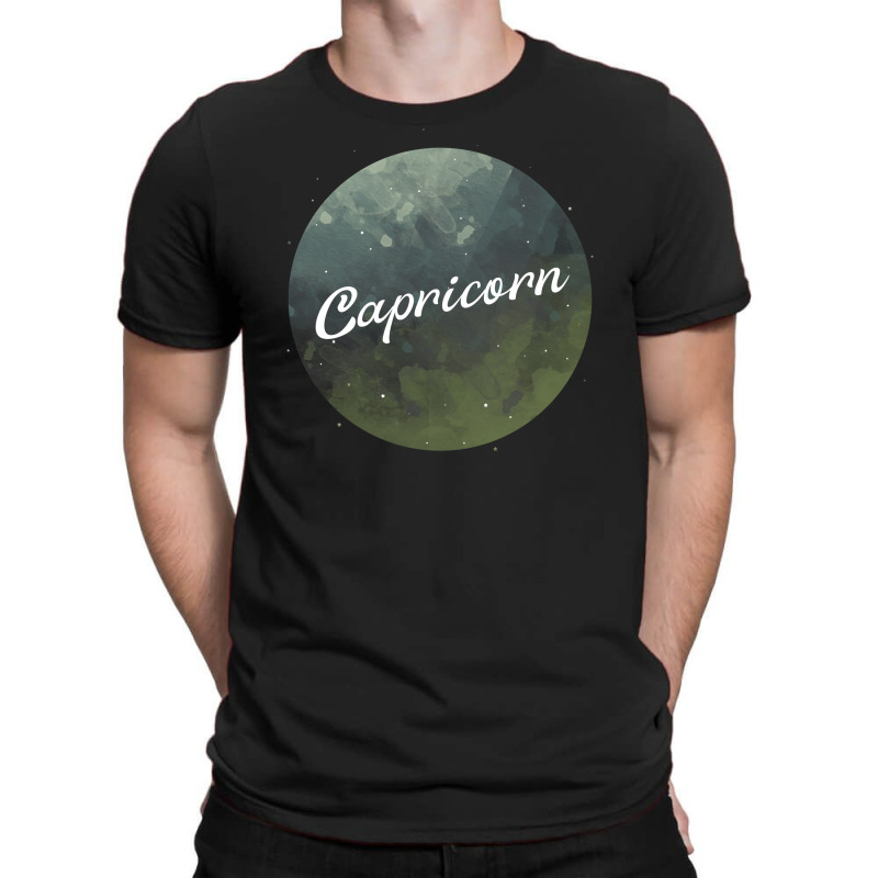 Capricorn Watercolor T-shirt | Artistshot