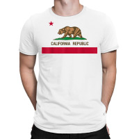 California Republic Flag Patriotic State Travel Usa T Shirt T-shirt | Artistshot