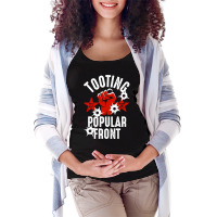 Popular Front Maternity Scoop Neck T-shirt | Artistshot