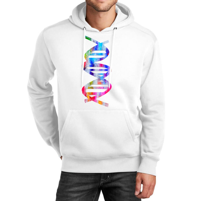 Major And Minor Grooves Dna Double Helix Watercolor Art T Shirt Unisex Hoodie by AakritiRosek1997 | Artistshot