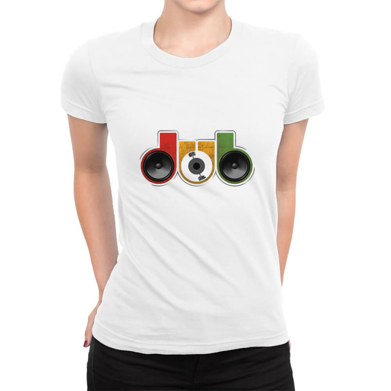 Dub Shirt [original Version] Ladies Fitted T-Shirt by anneevans358 | Artistshot