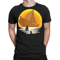 Sailing T  Shirt Sailor Sea Sunset Sail Boat Skipper Sailing T  Shirt T-shirt | Artistshot