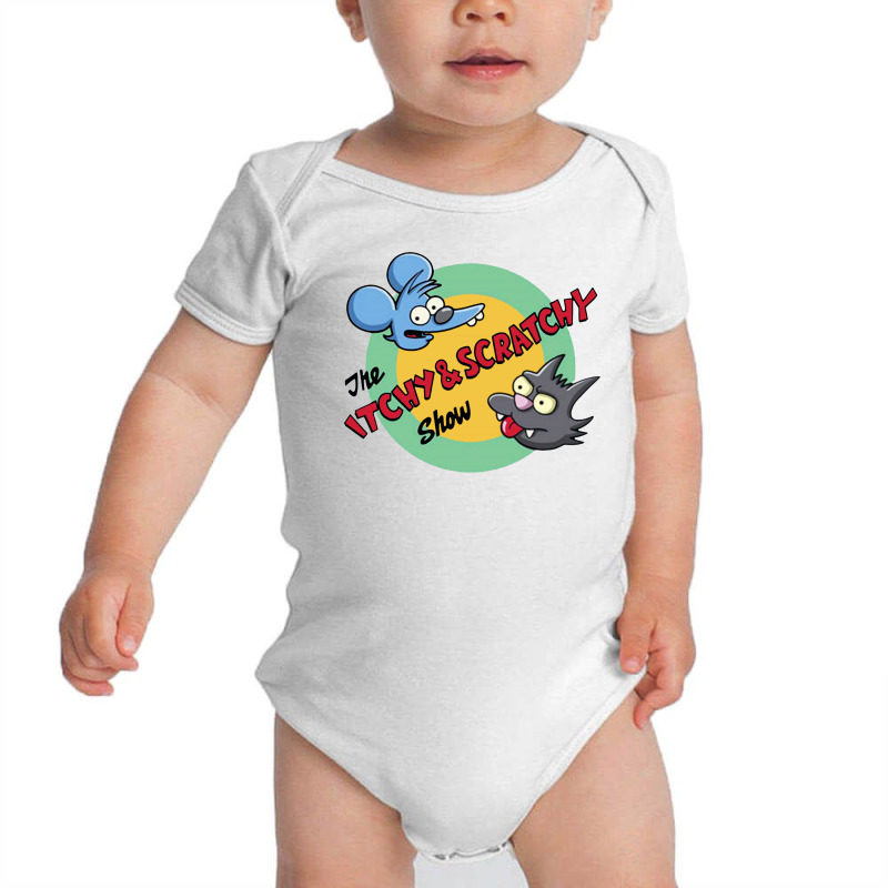 Itchy And Scratchy Baby Bodysuit | Artistshot