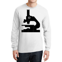 Microscope T Shirt Microscopy Science Chemistry Graphic Tee Long Sleeve Shirts | Artistshot