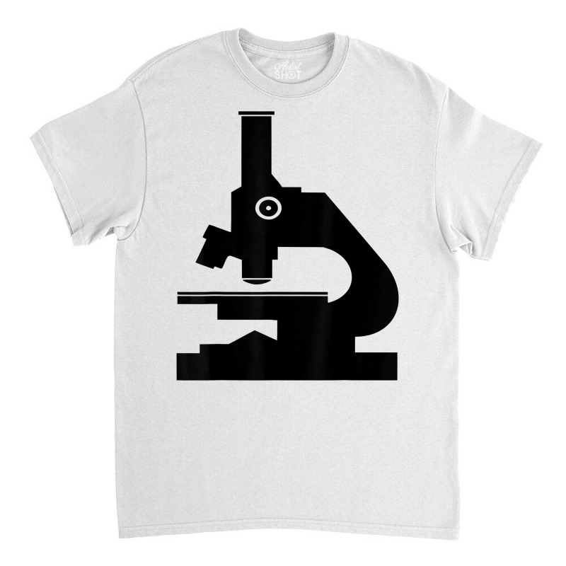 Microscope T Shirt Microscopy Science Chemistry Graphic Tee Classic T-shirt | Artistshot