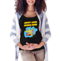 Entry Level Mechanical Engineer Funny Superhero Job T Shirt Maternity Scoop Neck T-shirt | Artistshot