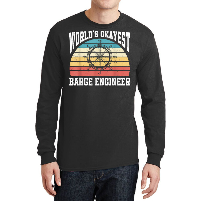 Seaman Sailor Naval Barge Engineer T Shirt Long Sleeve Shirts by Smykowskicalob1991 | Artistshot