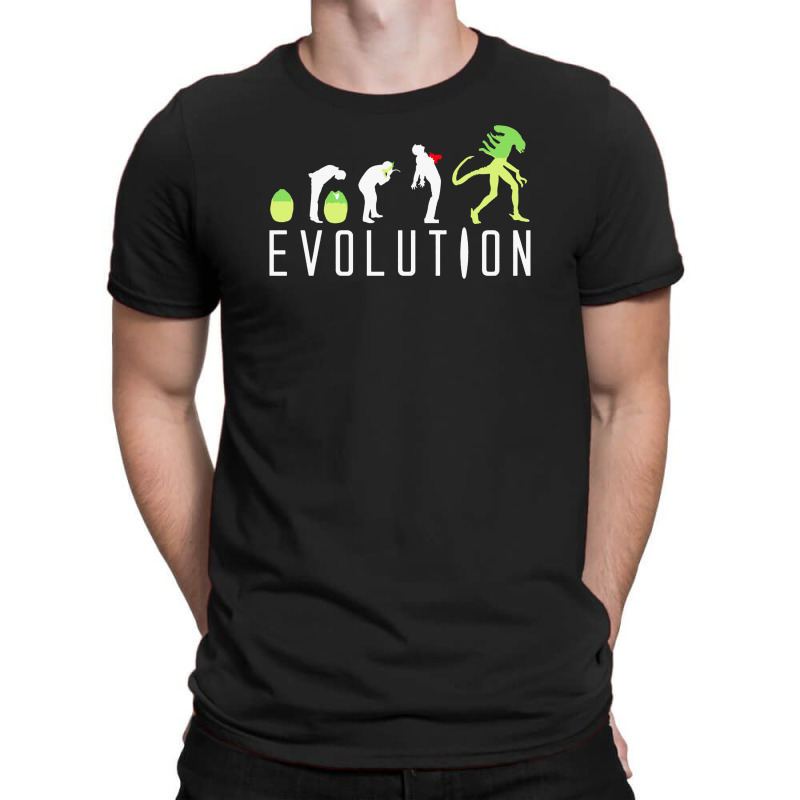 Evolution Of An Alien T-shirt | Artistshot