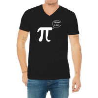 Pi Nomnom V-neck Tee | Artistshot