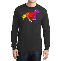 Horse T  Shirt Colorful Horse T  Shirt Long Sleeve Shirts | Artistshot