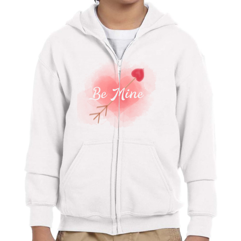 Be Mine Youth Zipper Hoodie by autlu2024 | Artistshot